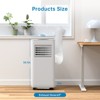 8,000 BTU Portable Air Conditioner,Remote Control Portable AC Unit for Room up to 350 sq.ft - 2 of 4