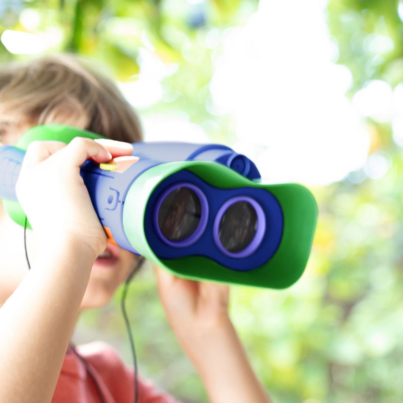 Educational Insights GeoSafari Jr. Kidnoculars Extreme, Kids Binoculars With Audio, 1 of 6