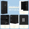 NicBex 64 Inch Tall Bathroom Storage Cabinet,Large Storage Cabinet with 2 Drawers and 2 Doors - 4 of 4