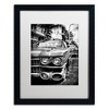 Trademark Fine Art -Philippe Hugonnard 'Car Miami' Matted Framed Art - 2 of 4