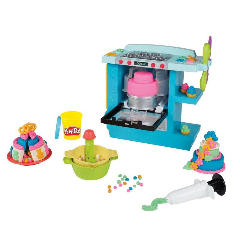 Play-Doh Kitchen Creations Rising Cake Oven Playset Great Easter Basket Stuffers Toys, 6 of 14