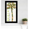 HomeRoots Beach Take Me There Black Framed Print Wall Art - 2 of 4