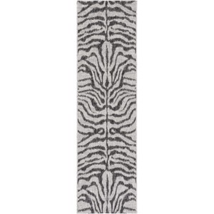 Courtyard CY8444 UV & Stain Resistant Non-Shedding Power Loomed Indoor/Outdoor Rugs - Safavieh - 1 of 4