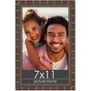 PosterPalooza | 7x11 Modern Bamboo Picture Frame, UV Acrylic, 5 Finishes - 2 of 4