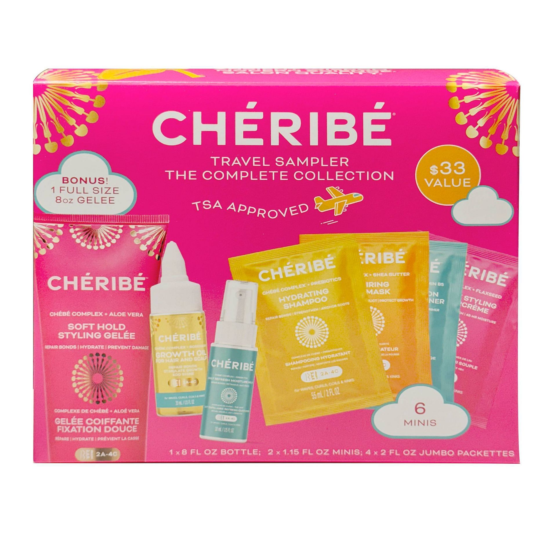 Cheribe Hair Treatment Gift Set