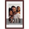 PosterPalooza | Brown Frame with White Photo Mat, UV Acrylic Front, Foam Board Backing, 60 Sizes Available - 2 of 4