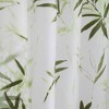 Zen Garden PEVA Shower Curtain - Zenna Home: Botanical Pattern, Non-Woven, Easy Care - 3 of 4