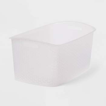 Y-Weave Jumbo Decorative Storage Basket Translucent - Brightroom™