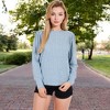 Anna-Kaci Women's Long Sleeve Ribbed Knit Sweater with Gathered Shoulders - 4 of 4