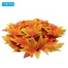 Unique Bargains Wedding Thanksgiving Halloween Decoration Fake Artificial Maple Leaves 100 Pcs - 3 of 4