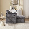 KTMBDW Sleeper Chair 50" Chair Bed, Single Sofa Bed for Adult Sleeping Chair, Lazy Person Sofa Recliner for Living Room & Small Space - 3 of 4