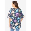 Woman Within Ruffled Elbow-Sleeve Tunic - 3 of 4