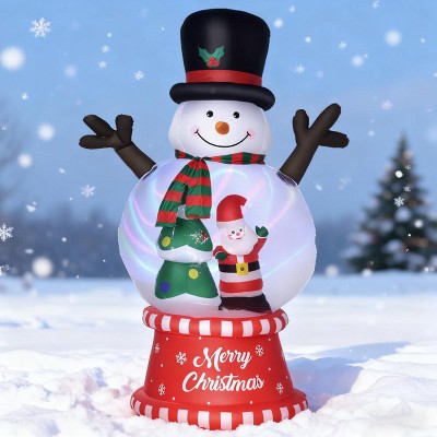 Hrinhom Christmas Inflatable Snowman,Christmas Decorations