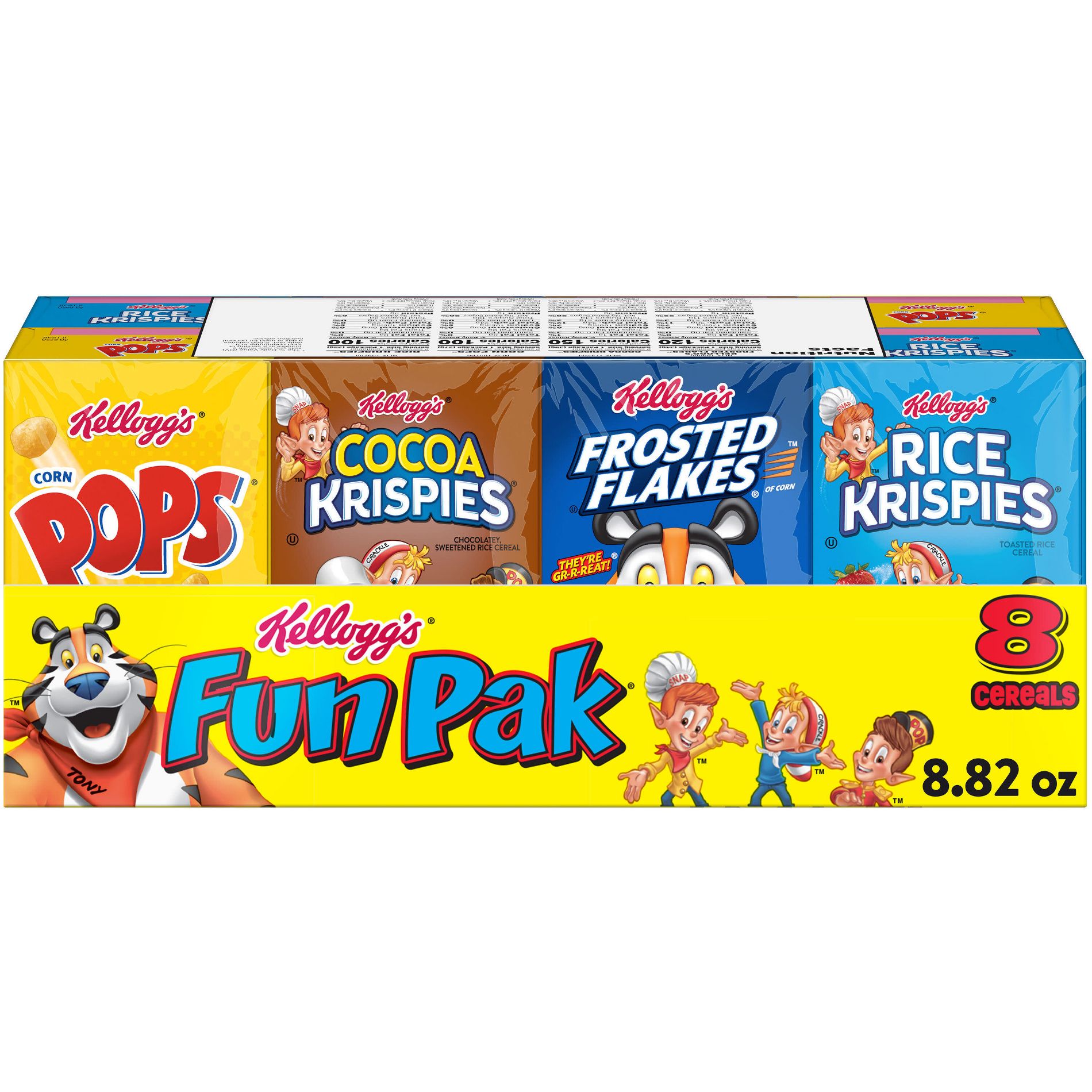Kellogg's Variety Breakfast Cereal Fun Pack - 8.82oz/8ct