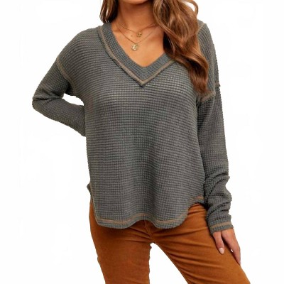 Women's Breezy Day Waffle Top - Hem & Thread
