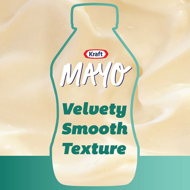Kraft Real Mayonnaise Squeeze Bottle 12oz, 4 of 18