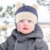 Rising Star Baby Girls & Boys Trapper Hat and Mitten set, Winter set for Infants Ages 0-24 Months - 2 of 2