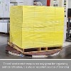 PSBM 4 Rolls Tinted Yellow, 18 in. x 1500 Ft. 80 Gauge, Cast Hand Pallet Stretch Wrap - 3 of 4