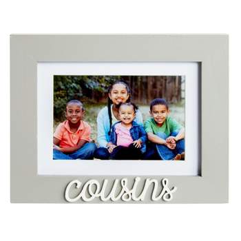 [Juvale] Juvale Cousins Picture Frame for 4x6 and 5x7 Inch Photos, Gray, 9 x 0.5 x 7.1 In