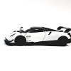 KiNSMART - 2016 Pagani Huayra BC 5" 1:38 Scale Die Cast Metal Model Toy Car w/Pullback Action (White) - 2 of 4