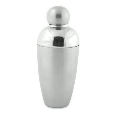 India Handicrafts Two Tone Stainless Steel Martini Bar Cocktail Shaker