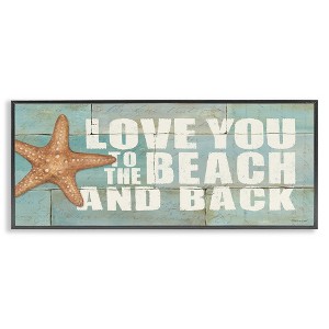 Stupell Industries Beach & Back on Bricks, 24" x 10" - 1 of 4