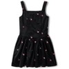 The Children's Place Girls Sleeveless Embroidered Floral Velour V-Waist Dress - 2 of 4