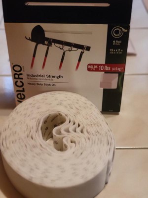 Velcro® Brand Industrial Strength 2 x 15' Hook & Loop Fastener Roll, Black  (90197)