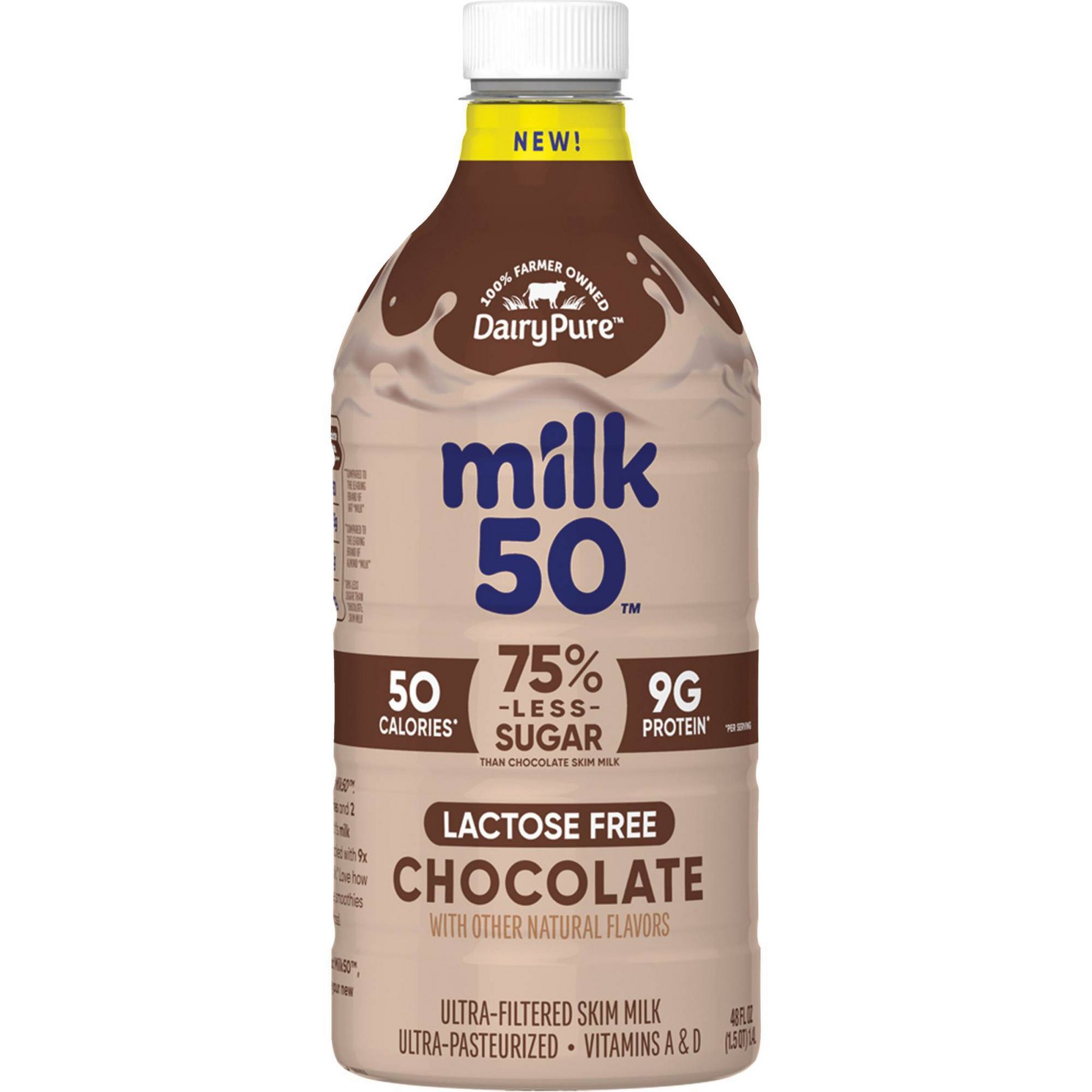 DairyPure Milk 50 Skim Chocolate Milk - 48 fl oz