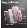 Dexnor for iPad 9.7 Inch 6th /5th Generation(2018/2017), [Built in Screen Protector & Kickstand] with Pen Holder Heavy Duty Shockproof Cover-Pink - 3 of 3