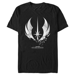 Men's Star Wars: Obi-Wan Kenobi Shattered Jedi Knight Emblem T-Shirt - 1 of 4