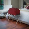 Hastings Home Folding Luggage Rack and Suitcase Stand - 2 of 4