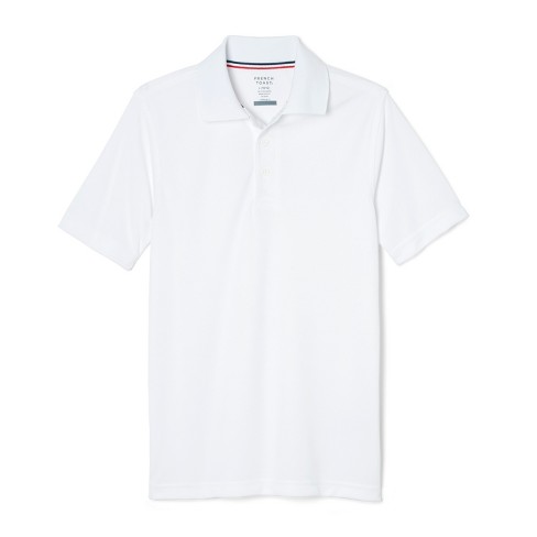French Toast School Uniform Boys Short Sleeve Performance Polo-youth ...
