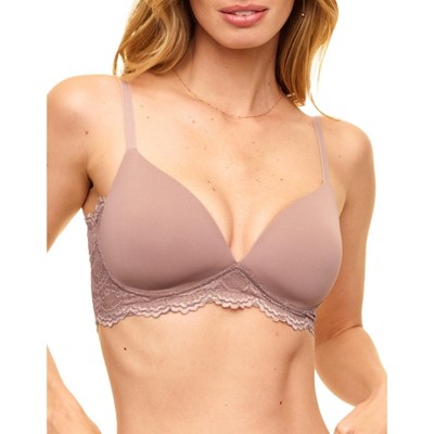 Adore Me Women's Jainey Plunge Bra 30C / Cafe au Lait Beige.