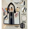 Generic Initial Canvas mbroidered Letter | Monogrammed Tote - 4 of 4