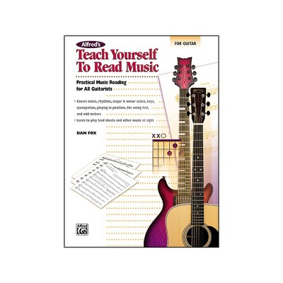 Alfred Teach Yourself to Read Music for Guitar Book