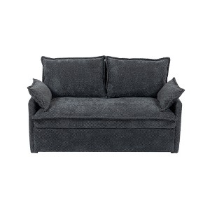 Ridstar 3-in-1 Convertible Sofa Bed Side with Storage and USB/C Type Charging Port For Living Room, Bedroom & Apartment-Grey - 1 of 4