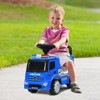 Infans Kids Ride On Push Police Car Licensed Mercedes Benz Push and Ride Racer - 3 of 4