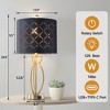 Maxax 24.6'' Traditional Gold Metal Table Lamp With Usb For Living Room/Bedroom - 3 of 4