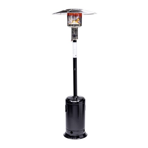 Garden Comfort 47000 Btu Portable Outdoor Propane Patio Heater Hammered  Black : Target