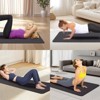 Yoga Mat, Exercise Yoga Mat with Non-Slip Design, 72" x 24" TPE Exercise Mat, Multi-Purpose Workout Mat for Women, Pilates Fitness and Floor Exercises - 4 of 4