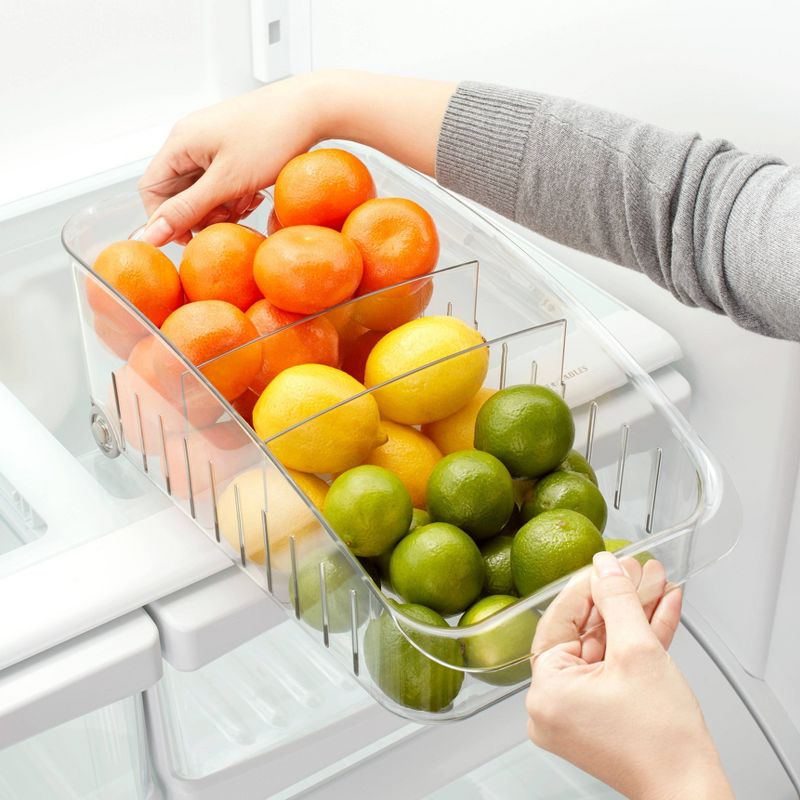 YouCopia 8&#34; BPA-Free Plastic RollOut Fridge Drawer - Clear, 5 of 6