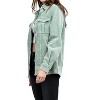 Women's Corduroy Buttoned Down Jacket - BiBi - 2 of 3