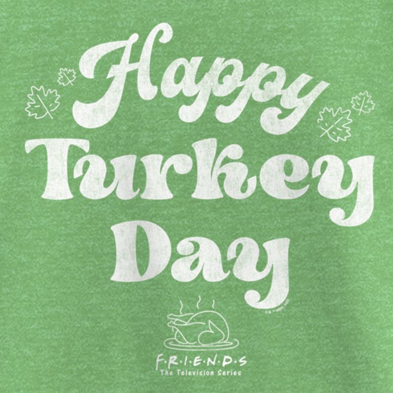Girl's Friends Happy Turkey Day T-Shirt, 2 of 5
