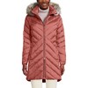 Lands' End Women's Insulated Cozy Fleece Lined Primaloft Coat - 3 of 4