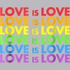 Adult Design By Humans Pride Love is Love By Luckyst Tank Top - Athletic Heather - Small - 2 of 2