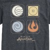 Men's - Avatar: The Last Airbender - Nations Symbols Short Sleeve Graphic T-Shirt - 2 of 4