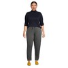 Lands' End Women's Supima Cotton Fitted Long Sleeve Turtleneck - 4 of 4