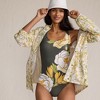 Lands' End Women's Chlorine Resistant Scoop Neck X-Back High Leg Soft Cup Tugless Sporty One Piece Swimsuit - 4 of 4