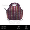 Built Gourmet Getaway Neoprene Lunch Bag - Lightweight Insulated Tote with Zipper, Handles, Large Reusable Flexible Neoprene - Machine Washable - 2 of 4
